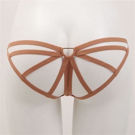 Annebra กางเกงใน ทรงบกน แฟชน ผาลกไม Bikini Panty รน AU3 773
