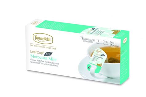 Чай - ronnefeldt leaf cup moroccan mint (марокканская мята) - 15 шт ...