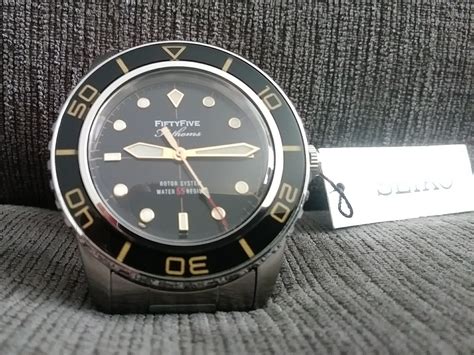 Fs Seiko Fifty Five Fathoms Mod Vintage Dial Snzh57 Blackgold