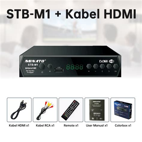 Set Top Box Tv Digital Stb Dvb T Wifi P Full Hd Receiver