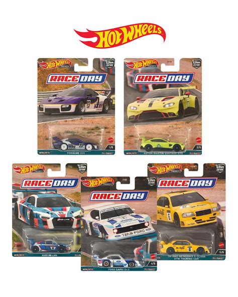 Hot Wheels Premium Car Culture Race Day Fyp Ford Mercedes Audi Aston Martin
