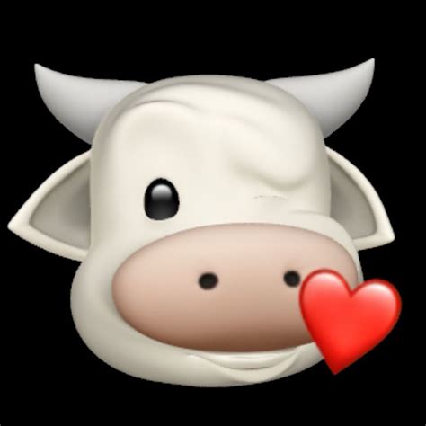 Cow Emoji Garaje Especial Para Hombre Emoji Whatsapp Nuevos