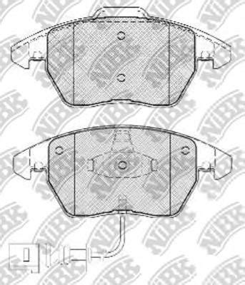 Колодки тормозные NiBK PN0348W - купить по низким ценам в интернет ...