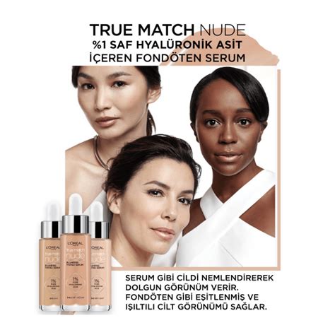 Loreal Paris True Match Nude Fondöten Serum Light Kozvit