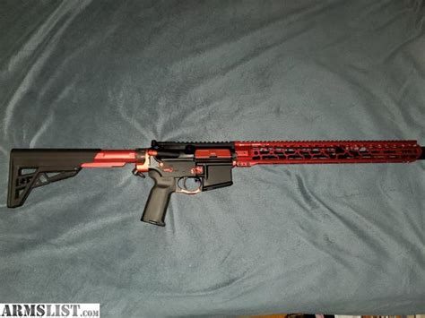 armslist  sale custom red ar