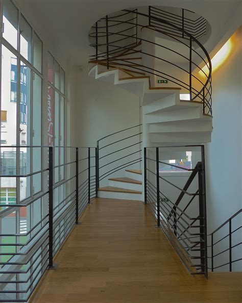 Stairs At The Cartier Bresson Foundation Vandegraaff Blipfoto