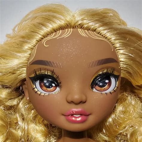 Rainbow High Divas Meline Luxe Gold Nude Articulated Fashion Doll Eur Picclick De