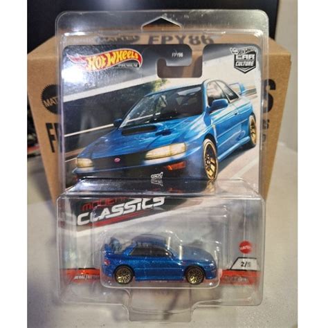 Subaru Impreza B Sti Version Modern Classics Hot Wheels Car Culture Shopee