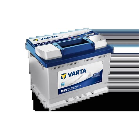 Varta D43. Autobatterie Varta 60Ah 12V