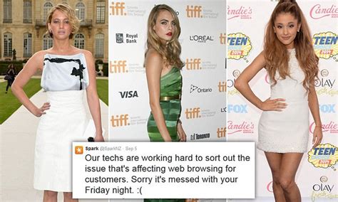 New Zealand S Internet Crashes Due To Fake New Celeb Nude Photos Daily Mail Online