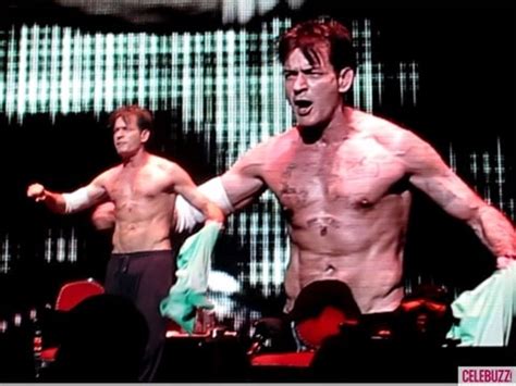 Charlie Sheen Topless Torpedo Of Truth Towleroad Gay News