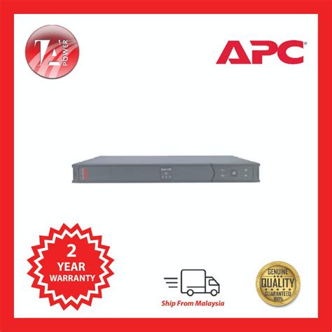 [PRE ORDER] APC SC450RMI1U Smart-UPS SC 450VA 230V - 1U Rackmount/Tower ...