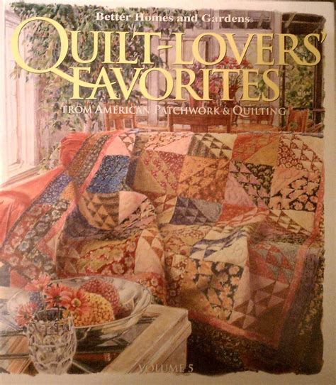 Better Homes And Gardens Quilt Lovers Favorites Vol 5 Amazon Co Uk