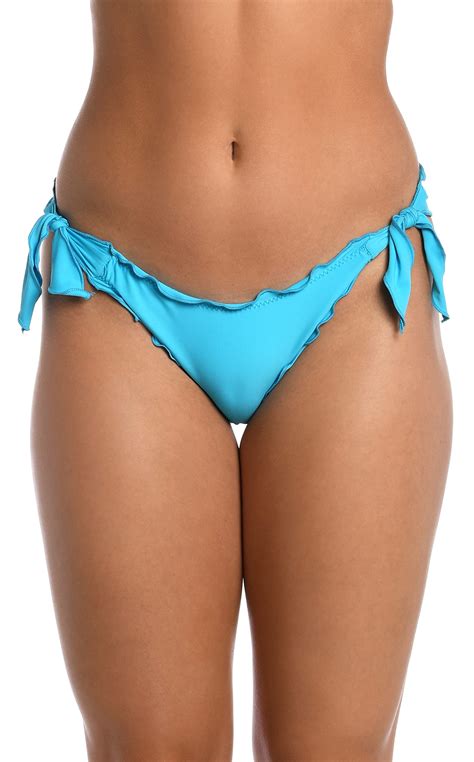 Snapklik Hobie Womens Standard Side Tie Merrow Hipster Bikini Swimsuit Bottom