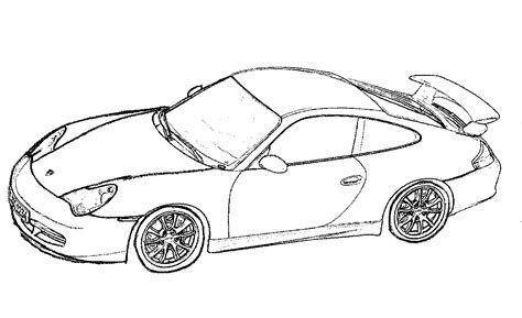 Porsche Coloring Pages Coloring Home