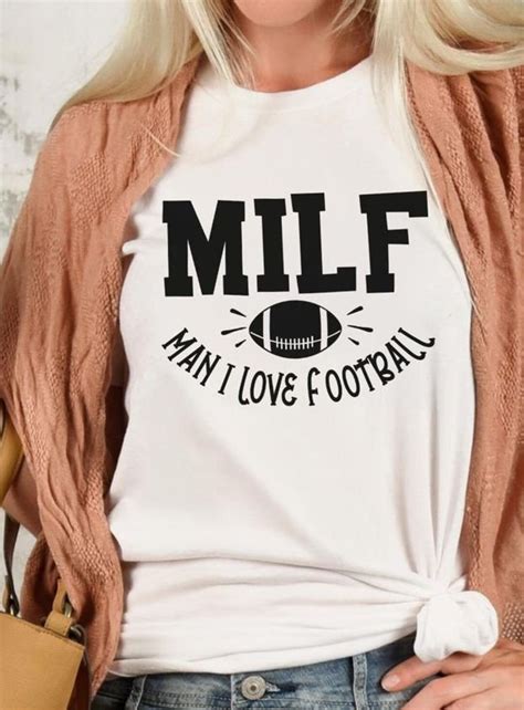 Milf Man I Love Football Svg Football Svg Png Funny Football Svg Football Shirt Svg Svg