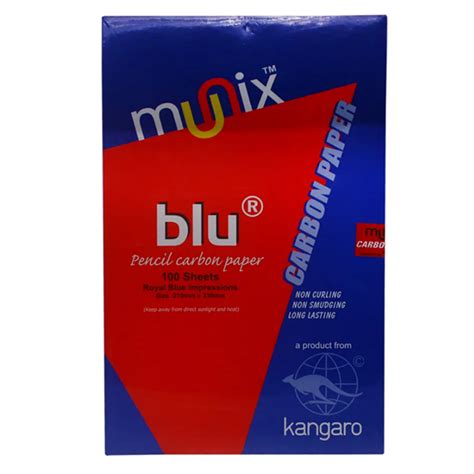 Carbon Paper Kangaro Blue