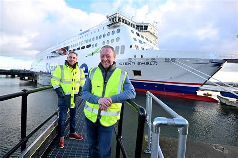 Stena Embla Arrives In Belfast · Businessfirst