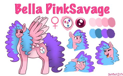 Ponysona Ref Bellapinksavage 2020 By Bella Pink Savage On Deviantart