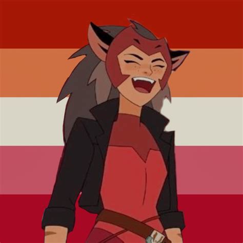 Lesbian Catra Icon Character Art Lesbian Flag Lesbian