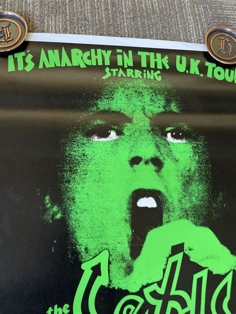 Sex Pistols Clash Damned Uk Poster Rare Promo X Ebay