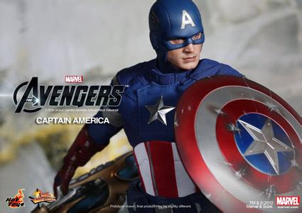 Hot Toys Sideshow Collectibles Escala Hot Toys Capit N Am Rica Avengers