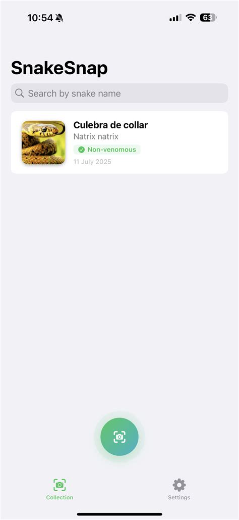 SnakeSnap - AI Snake Identification App | Instant Species Recognition