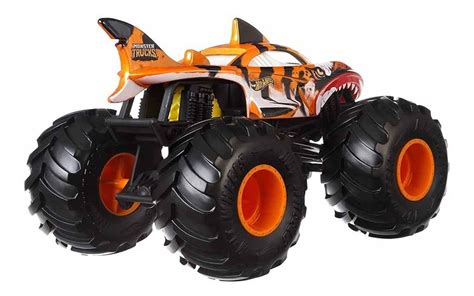 Hot Wheels Monster Trucks Tiger Shark Gwl Mattel Parcelamento Sem Juros