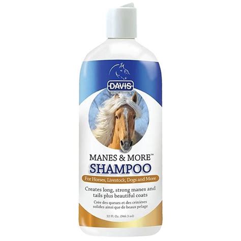 Шампунь для ухода за шерстью собак и лошадей Davis Manes & More Shampoo ...