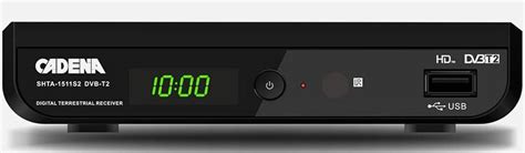 Купить Цифровая DVB-T2 приставка (ресивер) Cadena SHTA-1511M2