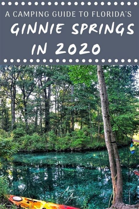 Ginnie springs camping – Artofit