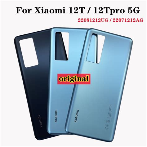 สําหรับ Xiaomi 12T Pro 22081212Ug / Mi 12T 5G 22071212Ag ฝาครอบ ...