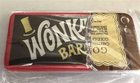 Buy Willy Wonka Bar Golden Ticket Charlieandthe Chocolate Factory Case