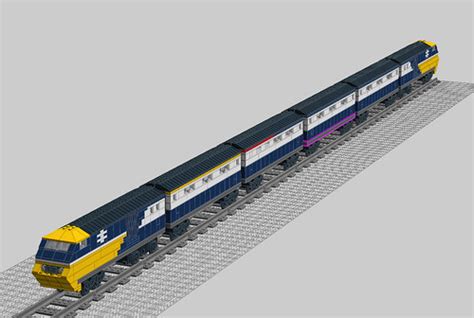 British Rail - Class 43 Intercity 125 - 8 wide - LEGO Train Tech ...