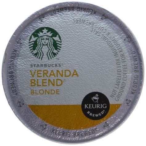 Starbucks K Cup Coffee Podsstarbucks Blonde Roast Coffeeveranda Blend