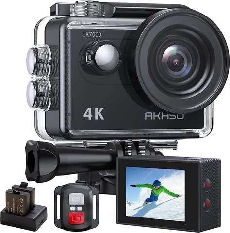 AKASO EK7000 Action Camera 4K 20MP Sport Camera Waterproof DV Camcorder ...