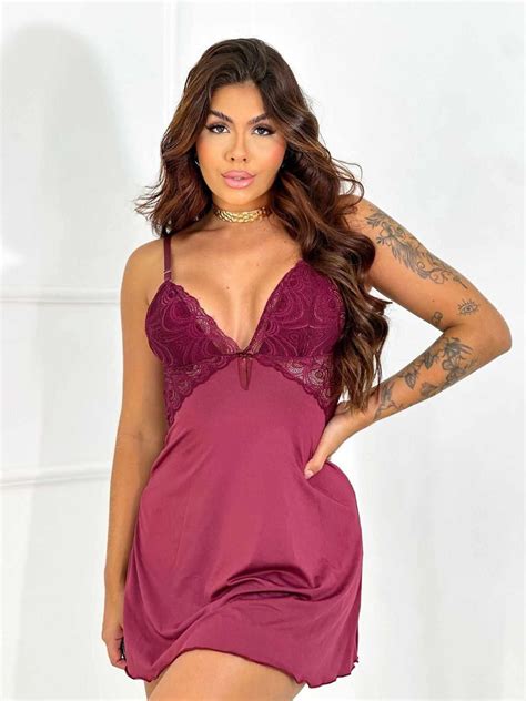 Camisola Angelina Intimus Diamond Moda Íntima e Sex Shop