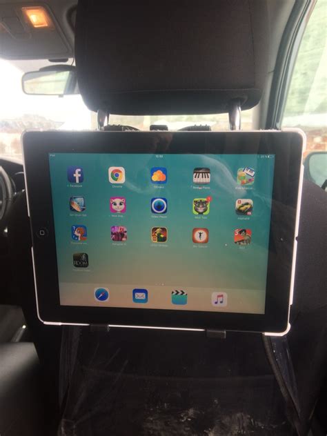 Крепеж для планшета — KIA Ceed (2G), 1,6 л, 2015 года | аксессуары | DRIVE2