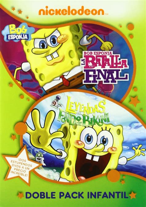 Bob Esponja Leyendas Del Fondo Bikini Batalla Final DVD Amazon Es Alan Smart Paul