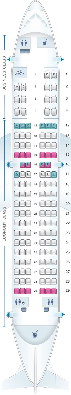 Seating Chart For Airbus A319