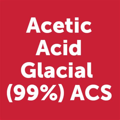 Weber Scientific Acetic Acid Glacial 99 ACS