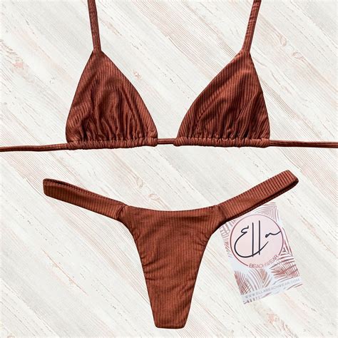 Conjunto Biquini Marquinha Bronze Nude Marrom Cirre Brilhoso Canelado Fio Dental Cortininha Semi