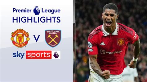 Manchester United 1-0 West Ham | Premier League highlights | Video ...