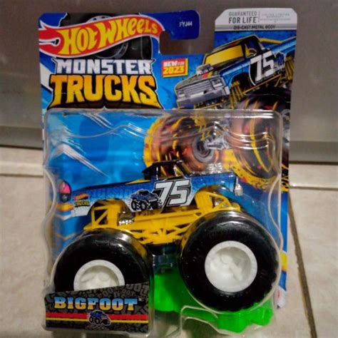 Promo Hotwheels Hot Wheels Monster Trucks Truck Bigfoot Big Foot Lutofia Diskon Di