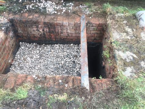 Septic Tank Inspection Chamber Repair Rufford PJC Groundwork