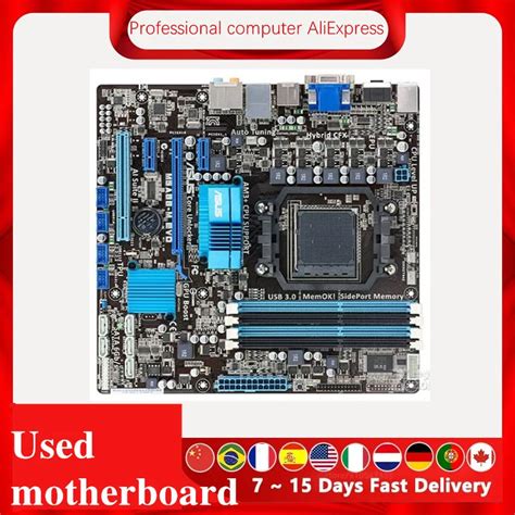 For ASUS M5A88 M EVO Motherboard Socket AM3 DDR3 For AMD 880G Original ...