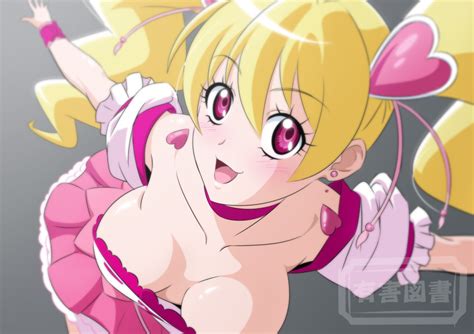 Fuchi Nightmare Cure Peach Momozono Love Fresh Precure Precure Highres 1girl Blonde
