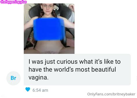 Britney Baker Britneybaker Nude OnlyFans Photo The Fappening Plus