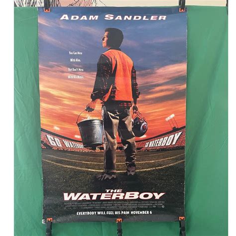 Adam Sandler the Waterboy Movie Poster Double Sided Original 27 X 40 ...