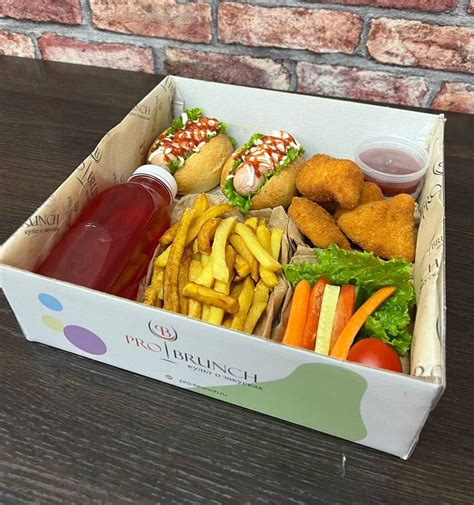 Kids box с хот-догом